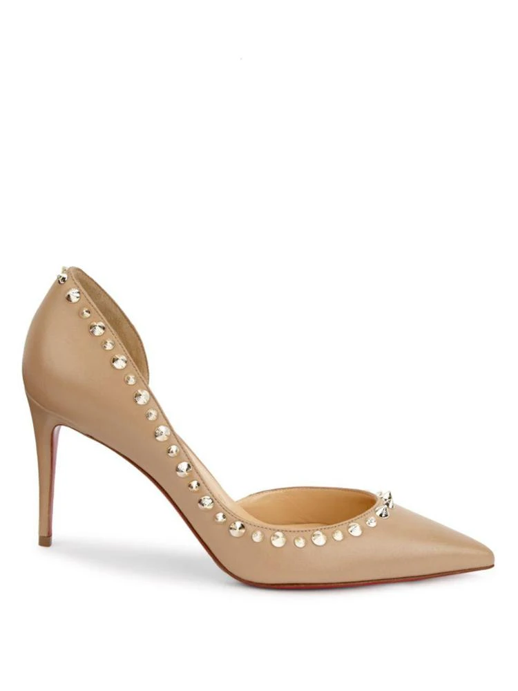 商品Christian Louboutin|Christian Louboutin - Irishell 85 Nappa Leather d'Orsay Pumps,价格¥6311,第5张图片详细描述