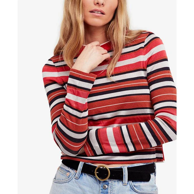 商品Free People|New Age Striped Cropped Sweater,价格¥242,第1张图片