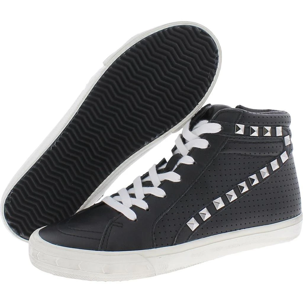 商品Steve Madden|Steve Madden Womens Tracey Studded Lace-up High Top Sneakers,价格¥62,第3张图片详细描述