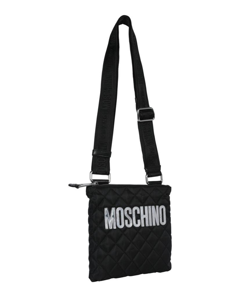 商品Moschino|Quilted Logo Crossbody Bag,价格¥3347,第6张图片详细描述
