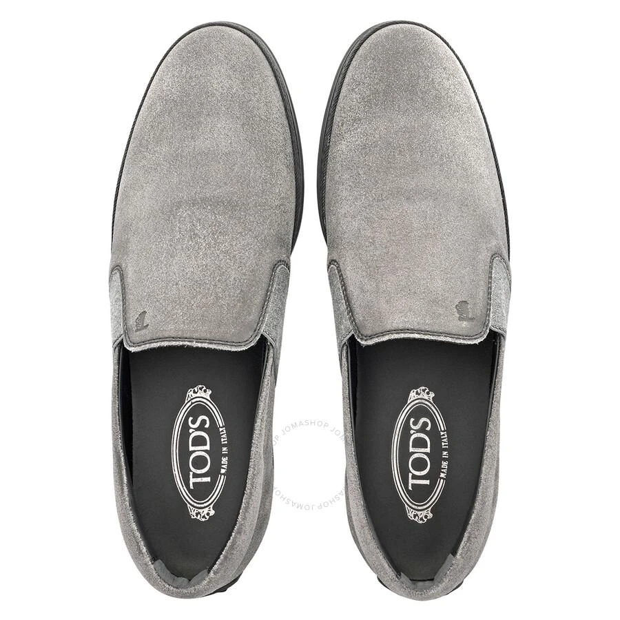 商品Tod's|Men's Elastico Gomma Rafia Suede Slip-Ons,价格¥1127,第3张图片详细描述