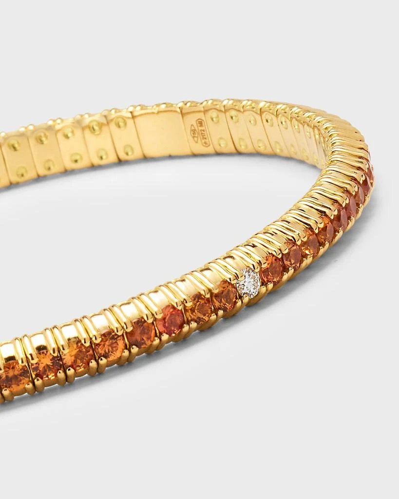 商品ZYDO|18K Yellow Gold Bracelet with Sapphires and Diamonds,价格¥56336,第4张图片详细描述