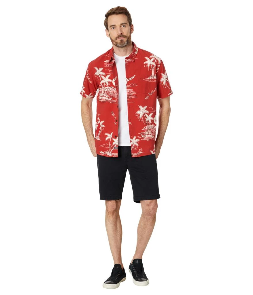 商品Quiksilver|Ahi Holiday Short Sleeve Woven,价格¥386,第4张图片详细描述