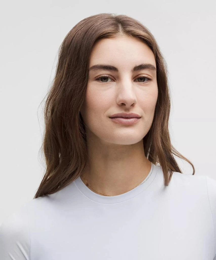 Wundermost Ultra-Soft Nulu Crewneck Cropped T-Shirt 商品