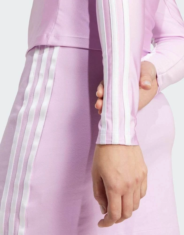 商品Adidas|adidas Originals Adicolor 3-stripes slim track top in light orchid,价格¥310,第3张图片详细描述