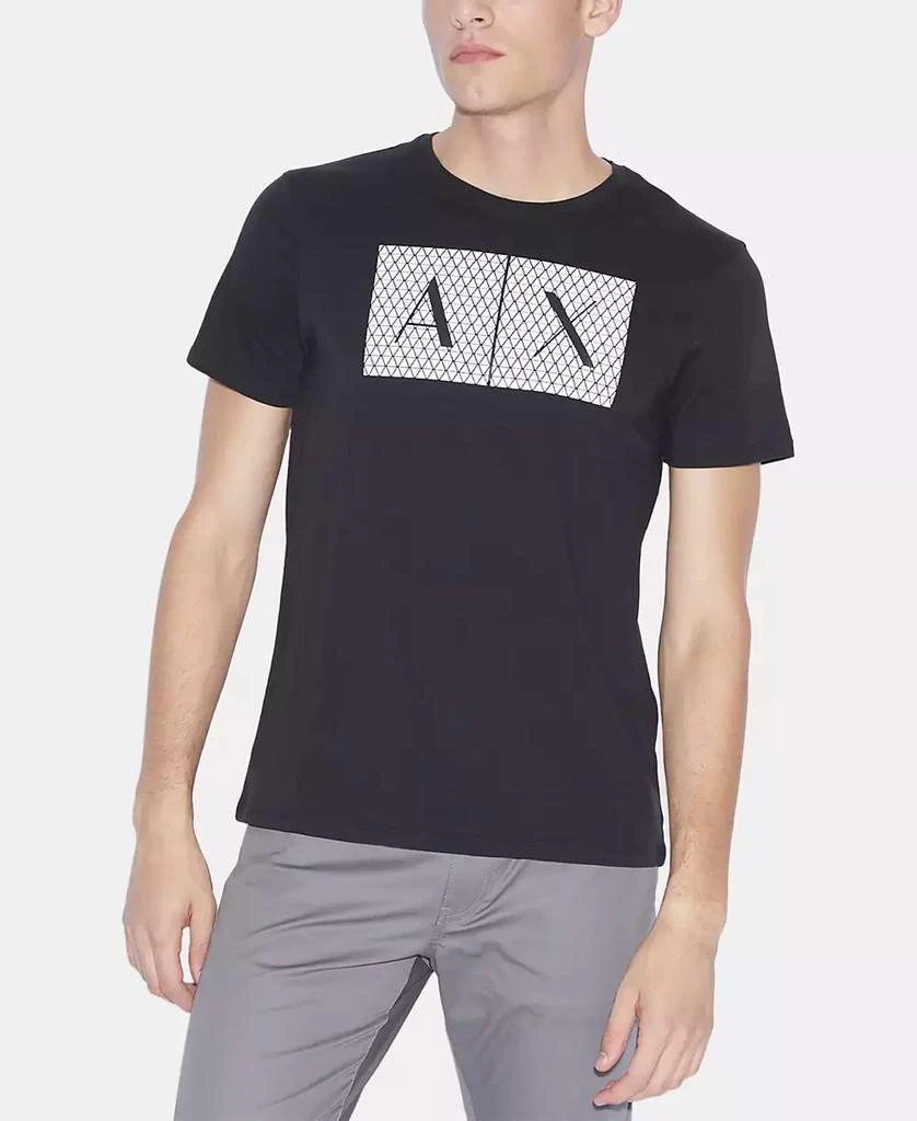 商品Armani Exchange|Men's Foundation Triangulation T-Shirt,价格¥333,第5张图片详细描述