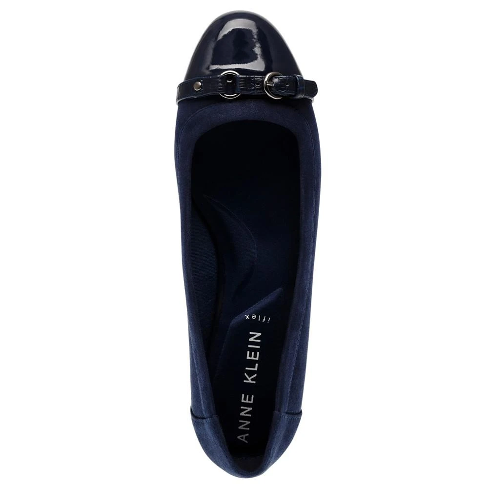 商品Anne Klein|Women's Georgia Cap Toe Ballet Flats,价格¥355,第4张图片详细描述