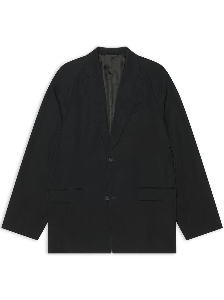 商品Balenciaga|Balenciaga Buttoned Twill Blazer,价格¥8820,第1张图片