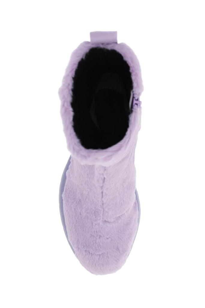 J.w. anderson faux fur ankle boots商品第2张图片规格展示