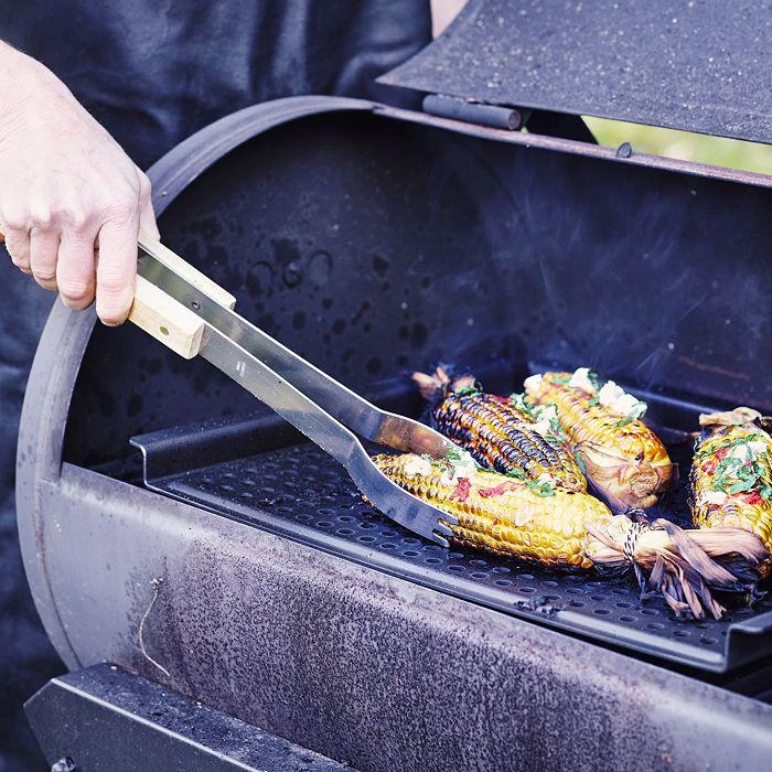 商品BK Cookware|Black Steel BBQ Perforated Grill Tray, 17",价格¥486,第5张图片详细描述