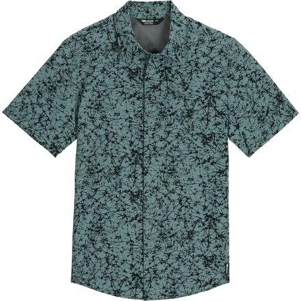 商品Outdoor Research|Astroman Short-Sleeve Sun Shirt - Men's,价格¥474,第3张图片详细描述