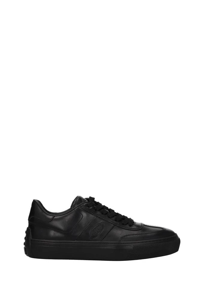 商品Tod's|Sneakers Leather Black,价格¥2022,第1张图片