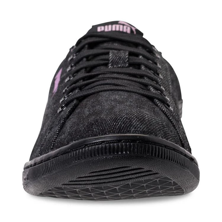 商品Puma|Women's Vikky B Denim Casual Sneakers from Finish Line,价格¥250,第3张图片详细描述