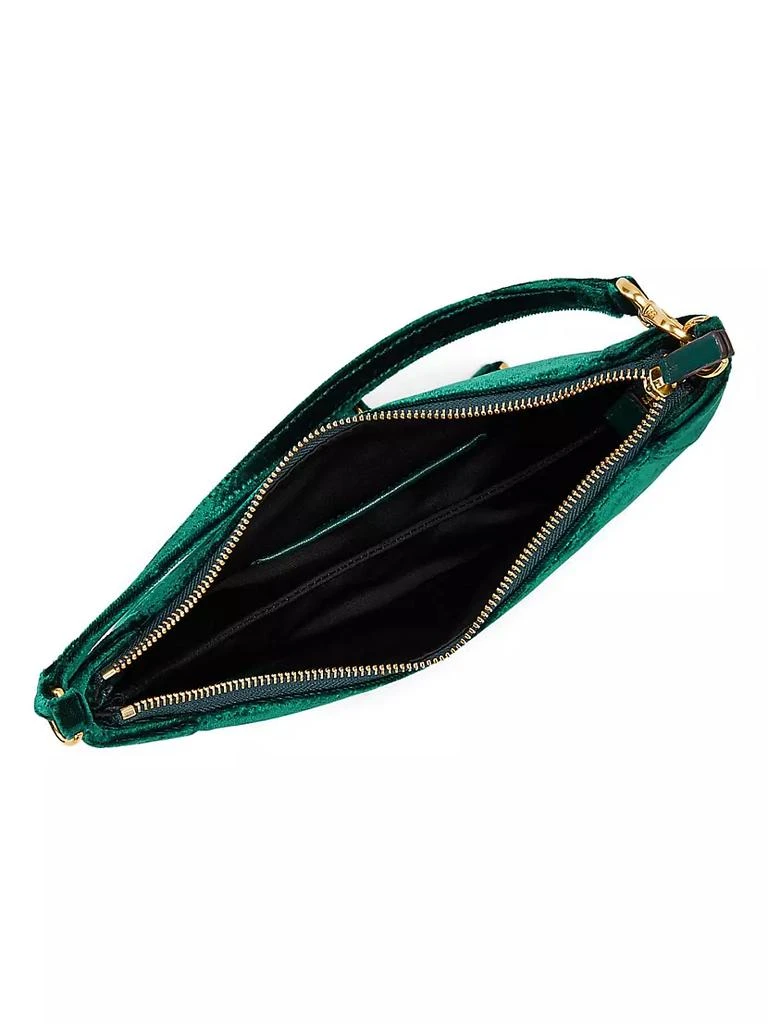 商品Ralph Lauren|Mini Polo ID Velvet Shoulder Bag,价格¥3732,第4张图片详细描述