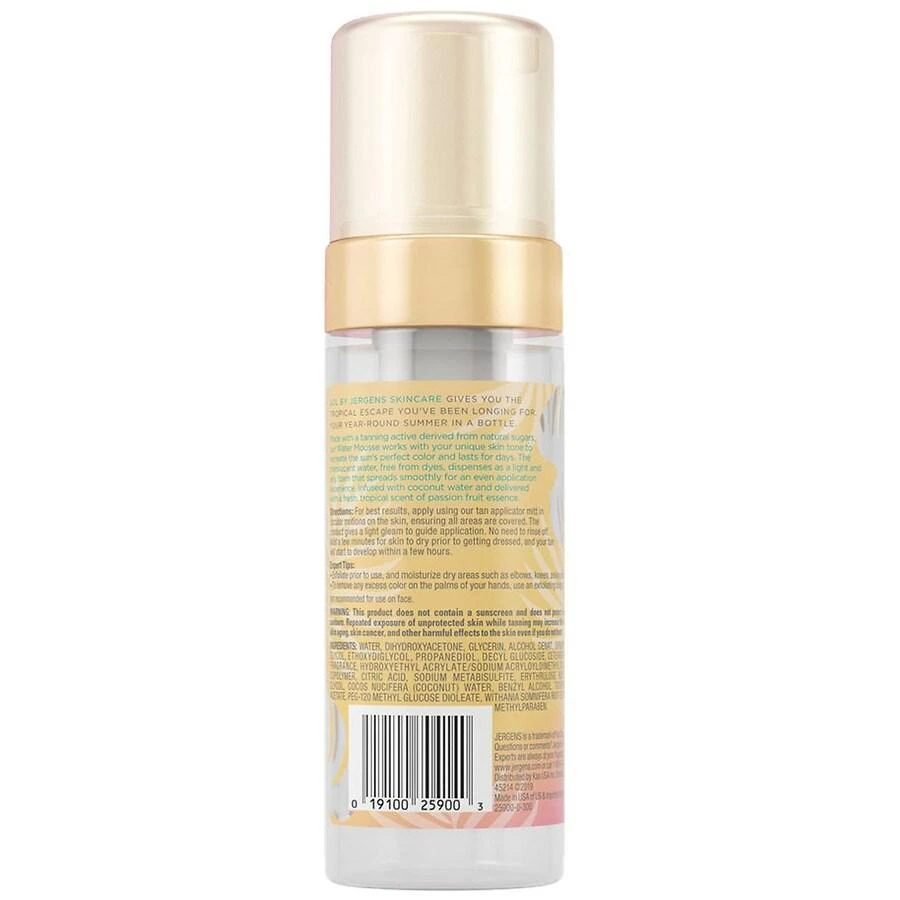 商品Jergens|Mousse Deep Self Tanning Water,价格¥56,第2张图片详细描述
