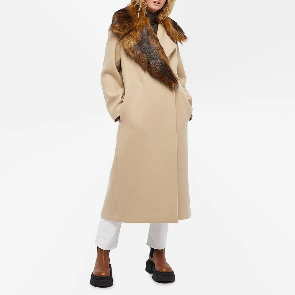 商品Max Mara|Sportmax Gallo Collar Overcoat,价格¥2684,第5张图片详细描述