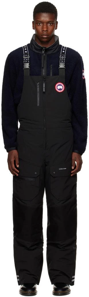 商品Canada Goose|Black Tundra Bib Down Overalls,价格¥6956,第1张图片