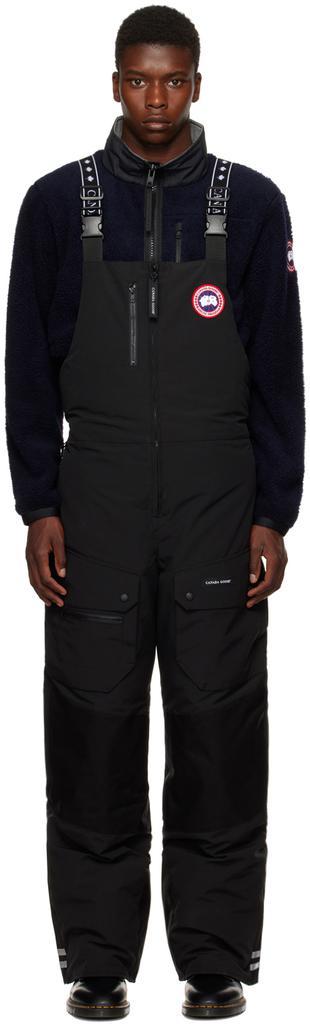 商品Canada Goose|Black Tundra Bib Down Overalls,价格¥5490,第1张图片