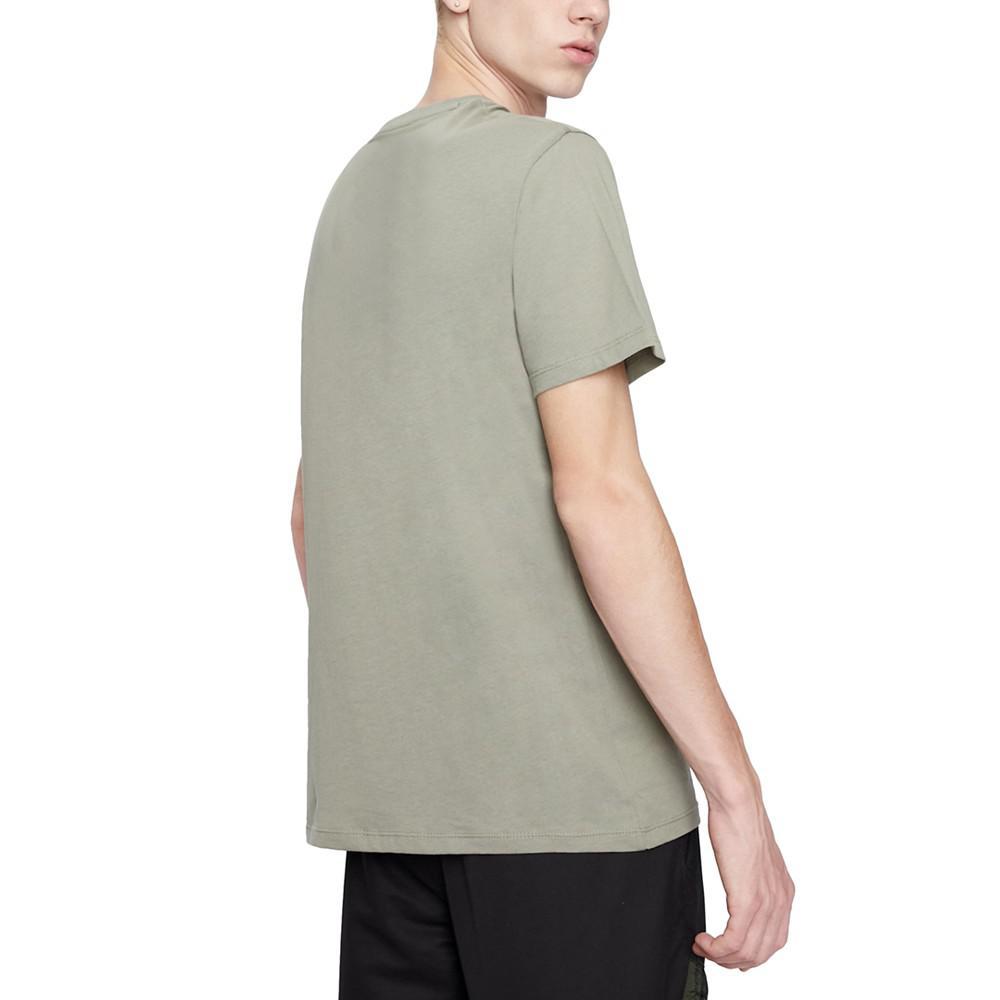 商品Armani Exchange|Men's Logo Graphic V-Neck T-Shirt,价格¥249,第5张图片详细描述