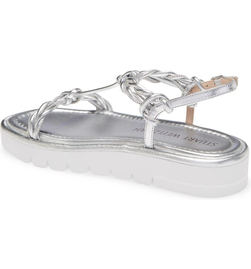 商品Stuart Weitzman|Calypso Strappy Platform Sandal,价格¥739,第2张图片详细描述