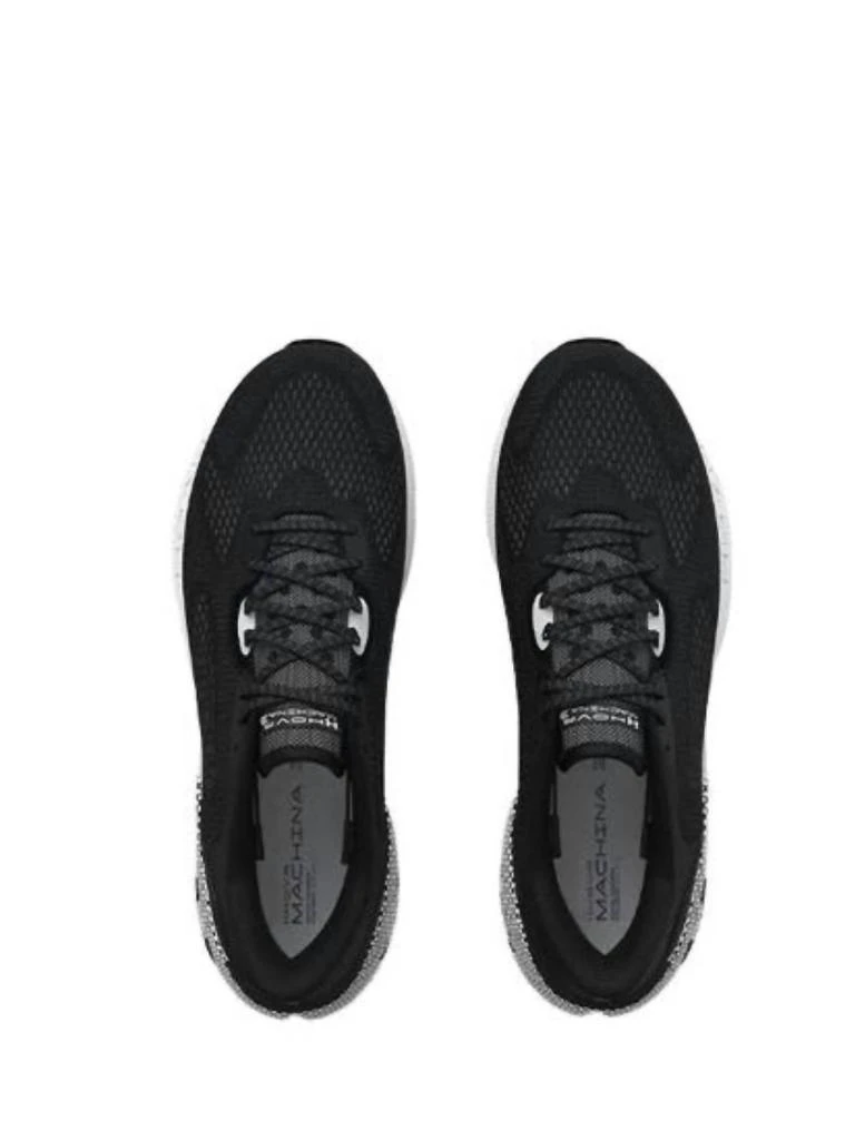 商品Under Armour|Women's Hovr Machina 3 Cn Running Shoes - Medium Width In Black,white,价格¥953,第3张图片详细描述