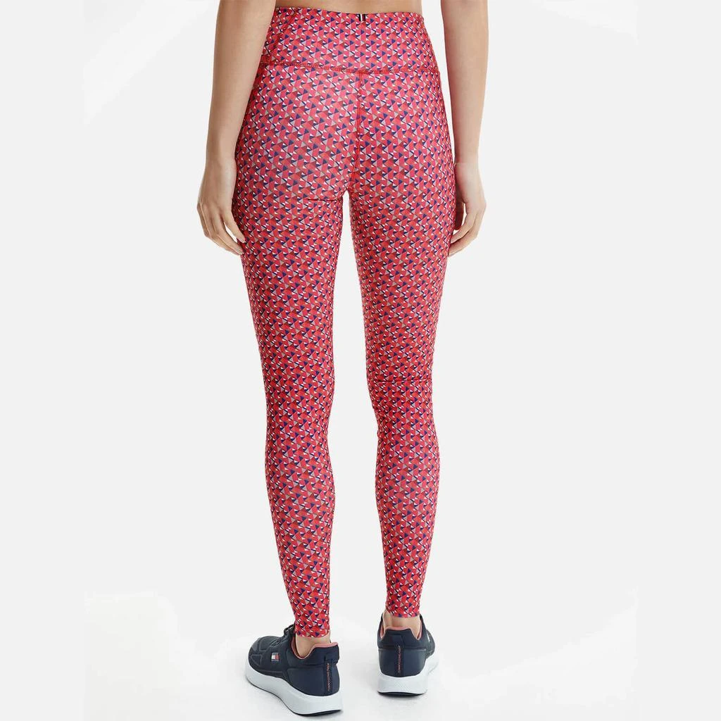 商品Tommy Hilfiger|Tommy Sport Women's Rw Aop Leggings - Small Island Geo Pink,价格¥61,第2张图片详细描述