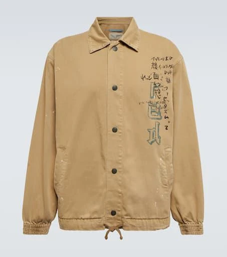商品Incotex Ivory|x Facetasm印花棉质衬衫式夹克,价格¥2452,第1张图片