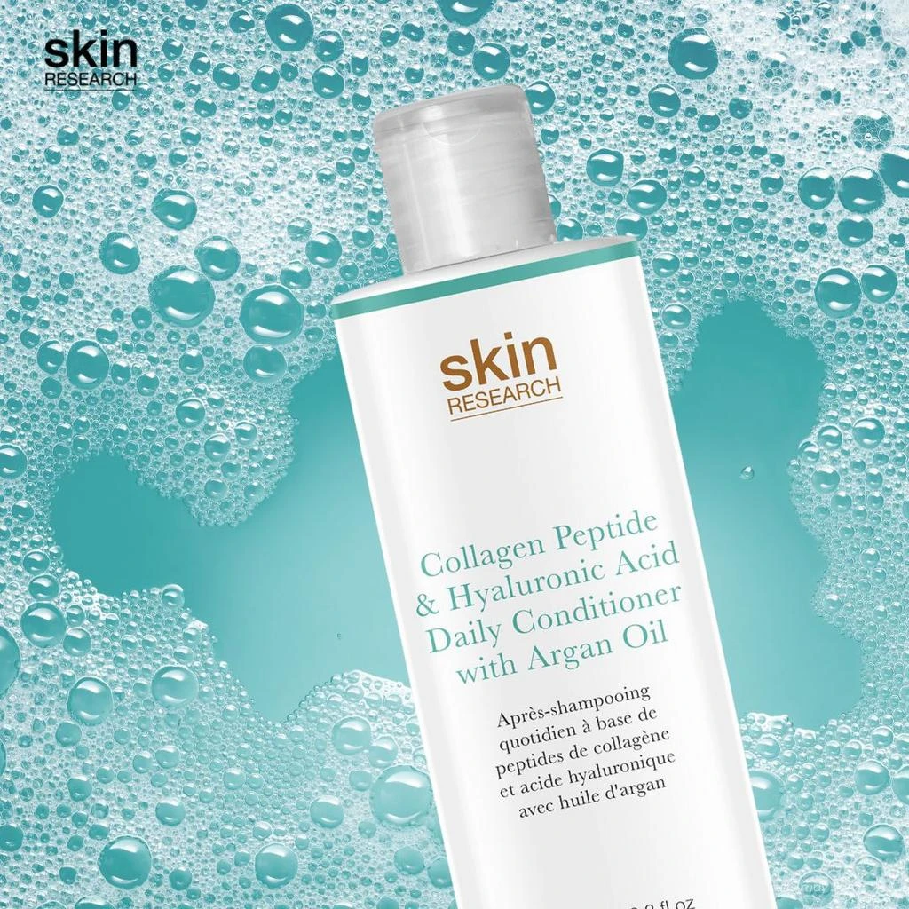 商品Skin Research|Collagen Peptide & Hyaluronic Acid Daily Conditioner with Argan Oil 250ml Twin Value Savings Pack,价格¥177,第5张图片详细描述