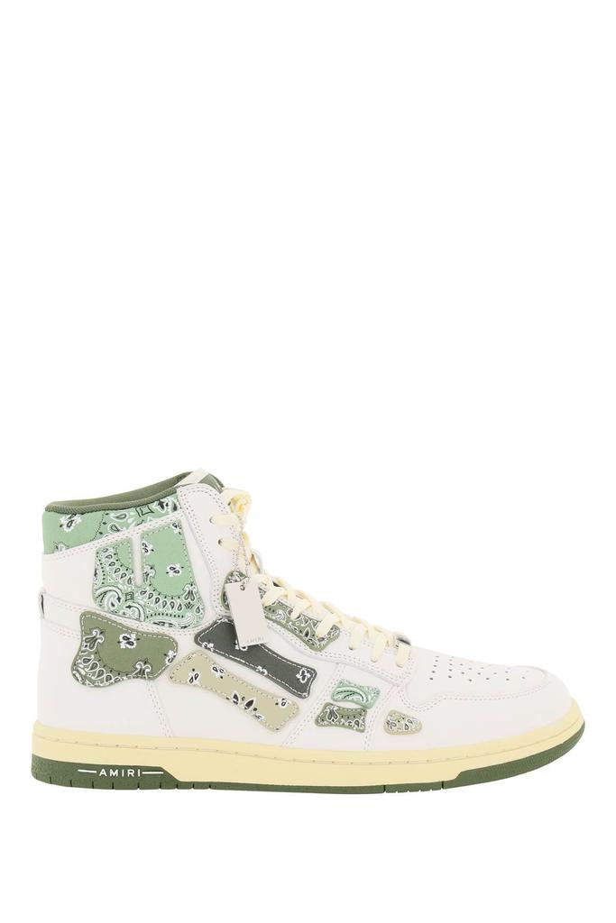 Amiri skel hi-top leather sneakers商品第7张图片规格展示