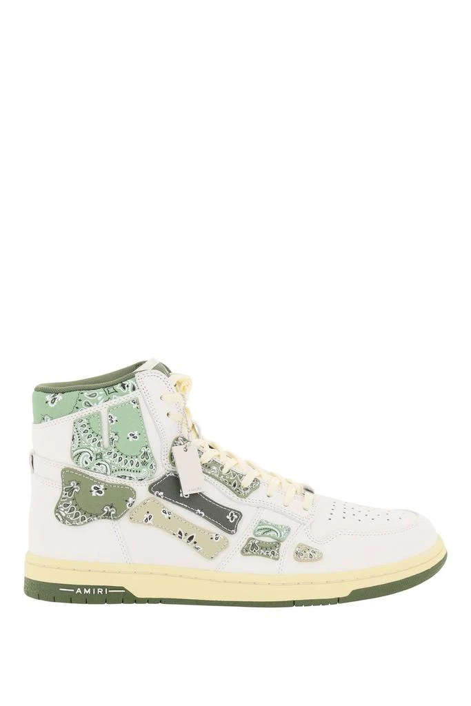 商品AMIRI|Amiri skel hi-top leather sneakers,价格¥4274,第1张图片