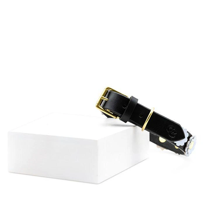 商品Gianni Cooling|Fleur Leather Pet Collar,价格¥666,第3张图片详细描述