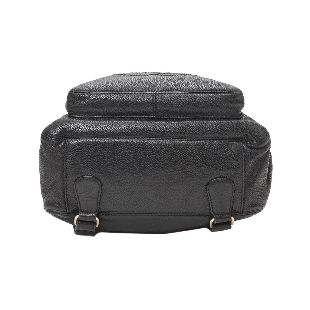 商品[二手商品] Chanel|Chanel Black Calfskin Leather CC Caviar Backpack,价格¥31718,第4张图片详细描述