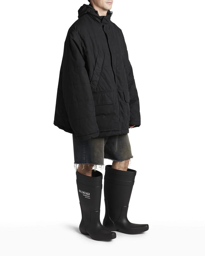 商品Balenciaga|Men's Cotton Poplin Parka,价格¥8659,第3张图片详细描述