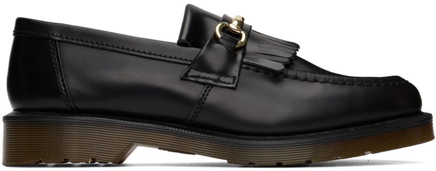 商品Dr. Martens|Black Adrian Snaffle Loafers,价格¥978,第1张图片