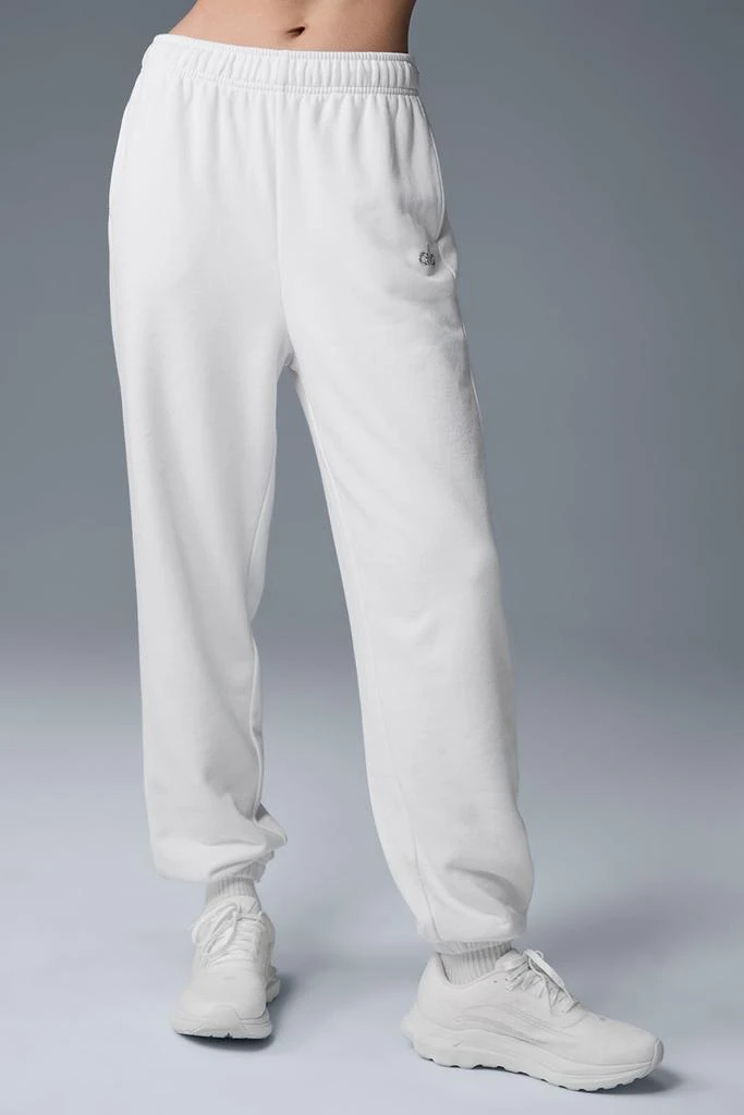 商品Alo|Accolade Sweatpant - White,价格¥1065,第1张图片