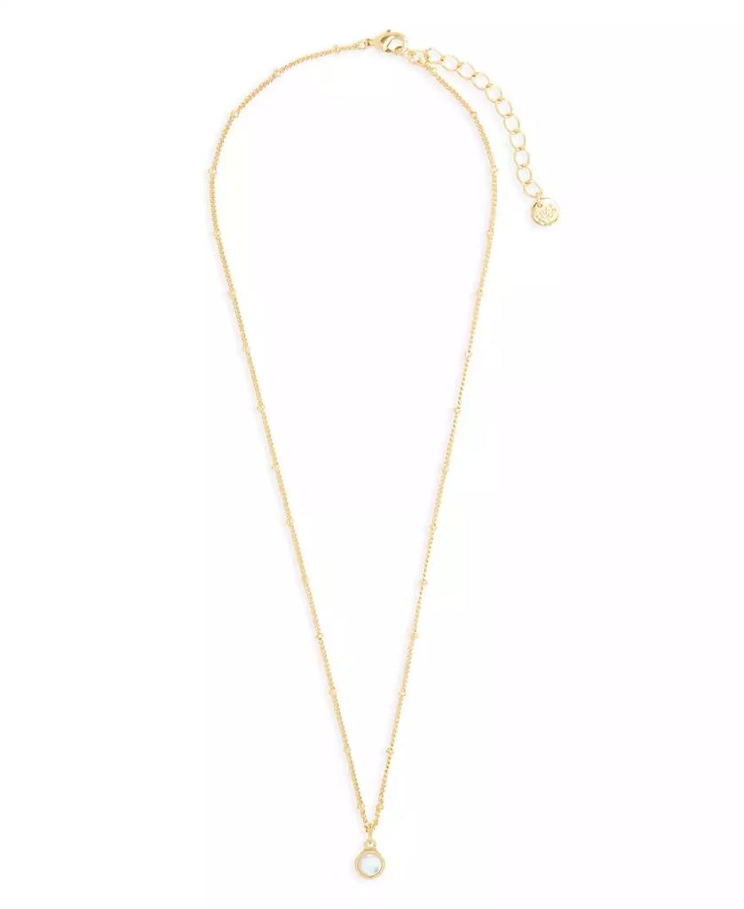 商品brook & york|Lane 14K Gold Plated Pendant Necklace,价格¥825,第1张图片