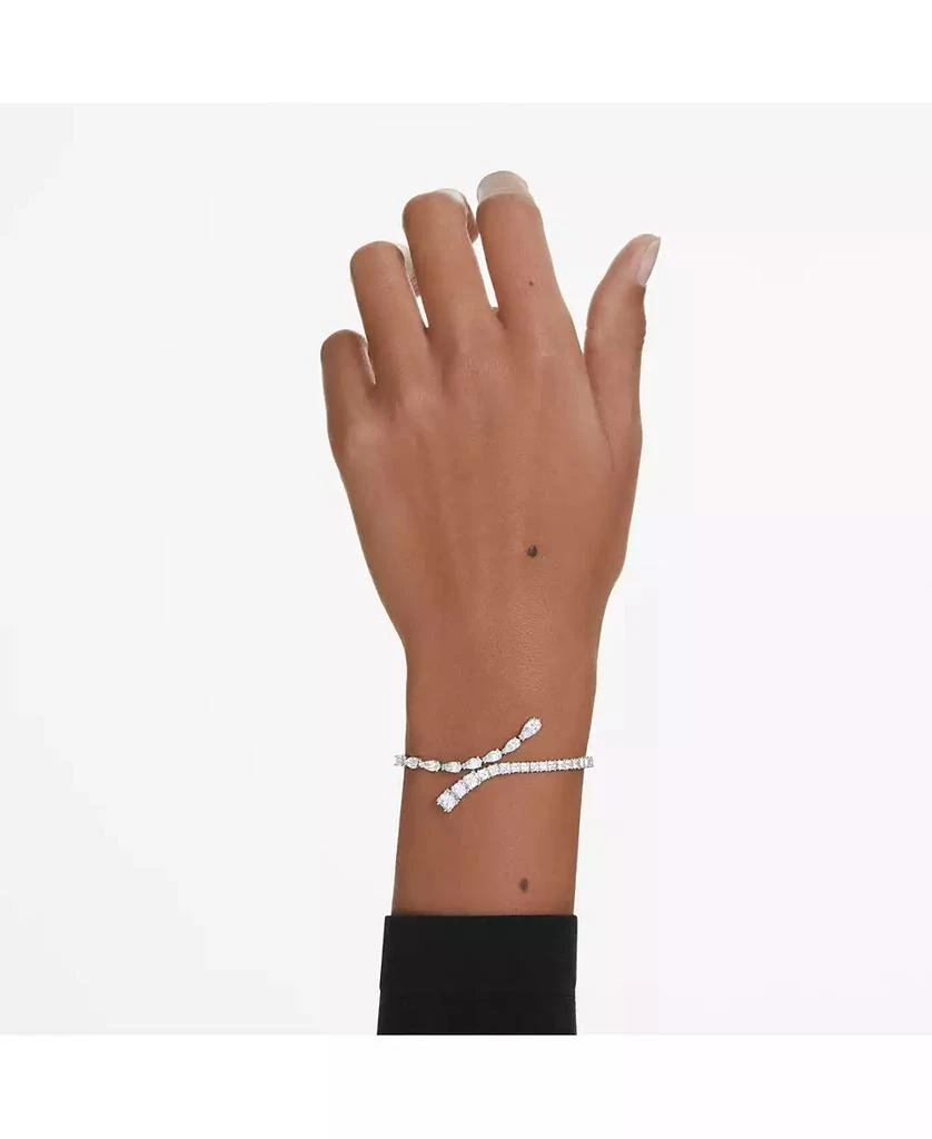 商品Swarovski|Matrix Mixed Cuts, White, Rhodium Plated Bracelet,价格¥2371,第5张图片详细描述