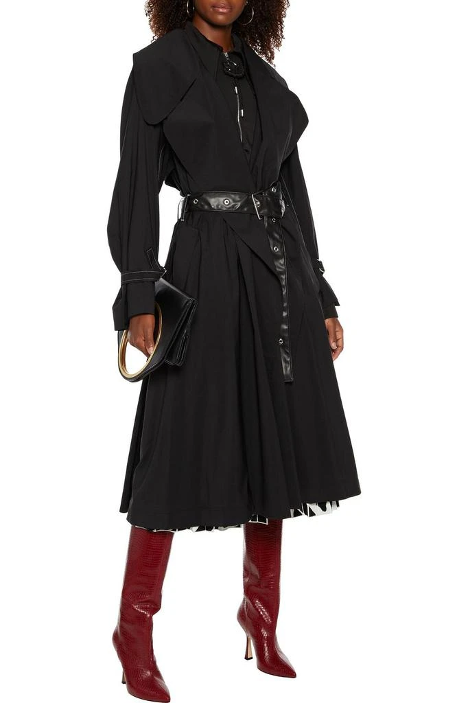 商品Proenza Schouler|Oversized belted wool-blend trench coat,价格¥5609,第4张图片详细描述