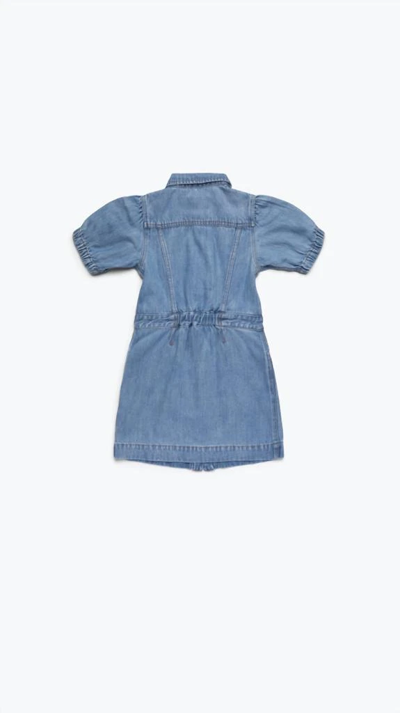 商品Scotch & Soda|Girls - Short Sleeve Denim Dress In Indigo,价格¥523,第2张图片详细描述