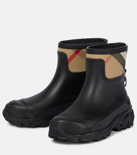 商品Burberry|Vintage Check雨靴,价格¥8652,第5张图片详细描述