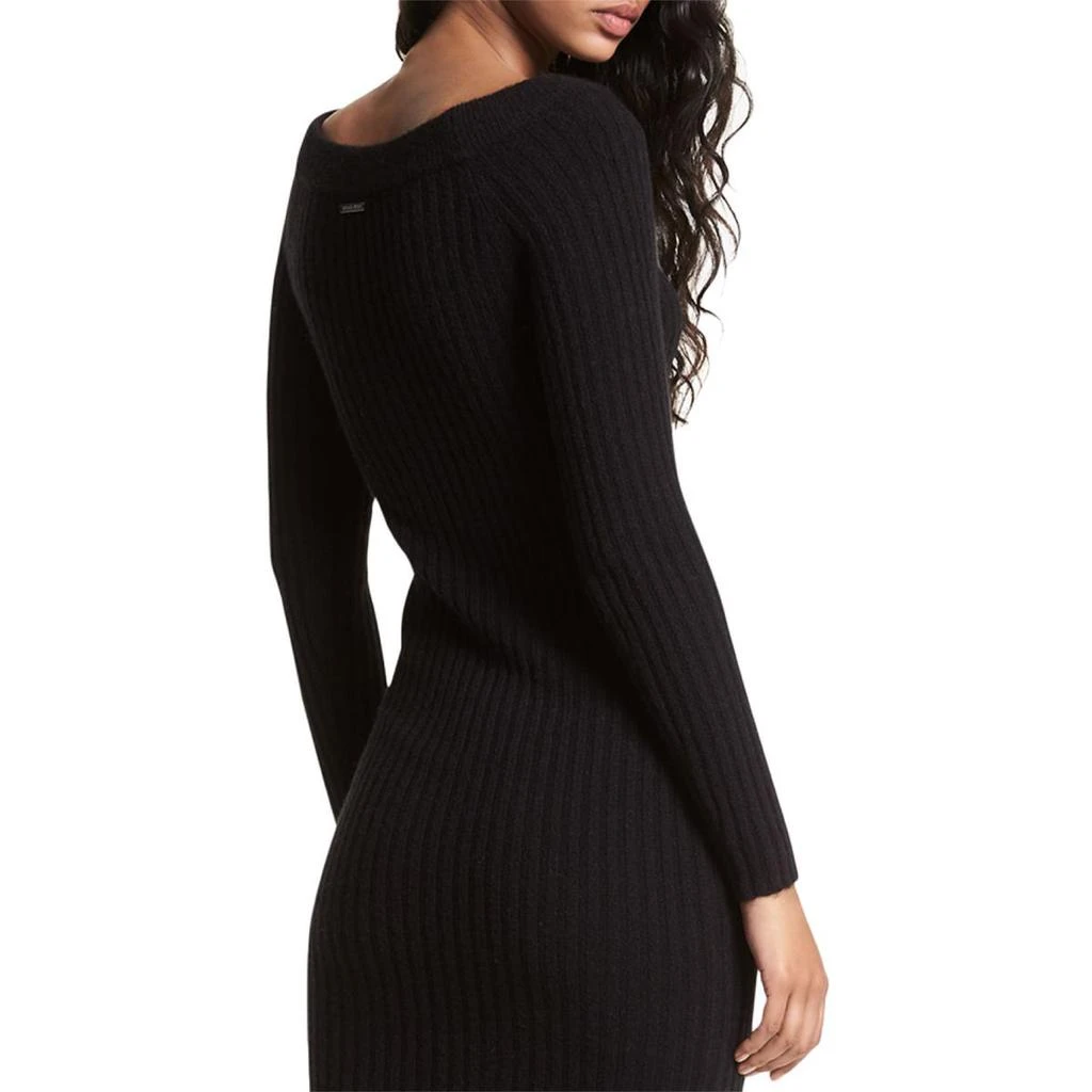 商品Michael Kors|MICHAEL Michael Kors Womens Wool Long Sleeves Midi Dress,价格¥693,第2张图片详细描述