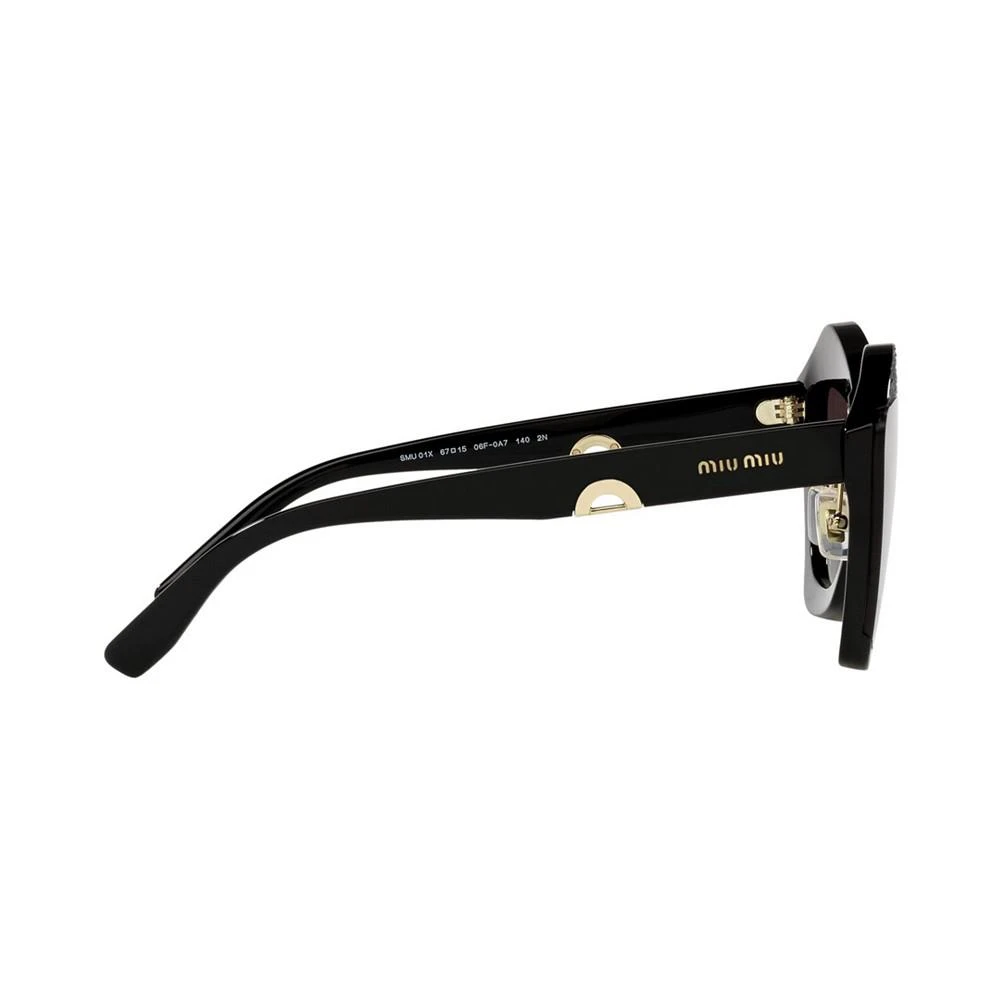 商品Miu Miu|Women's Sunglasses, MU 01XS 67,价格¥3225,第4张图片详细描述