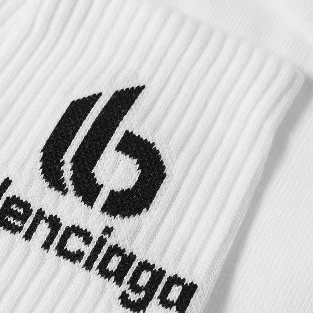 商品Balenciaga|Balenciaga Double B Logo Socks,价格¥603,第2张图片详细描述