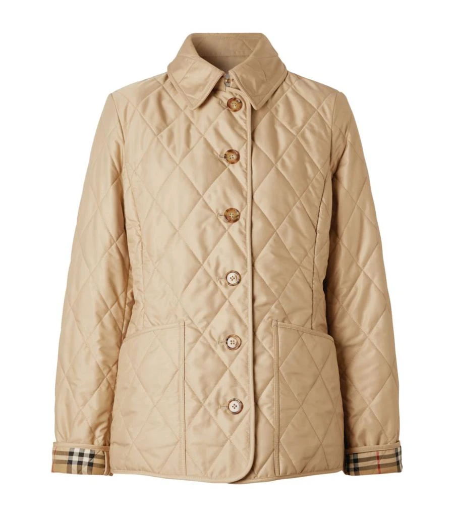 商品Burberry|diamond quilted thermoregulated jacket,价格¥7771,第1张图片