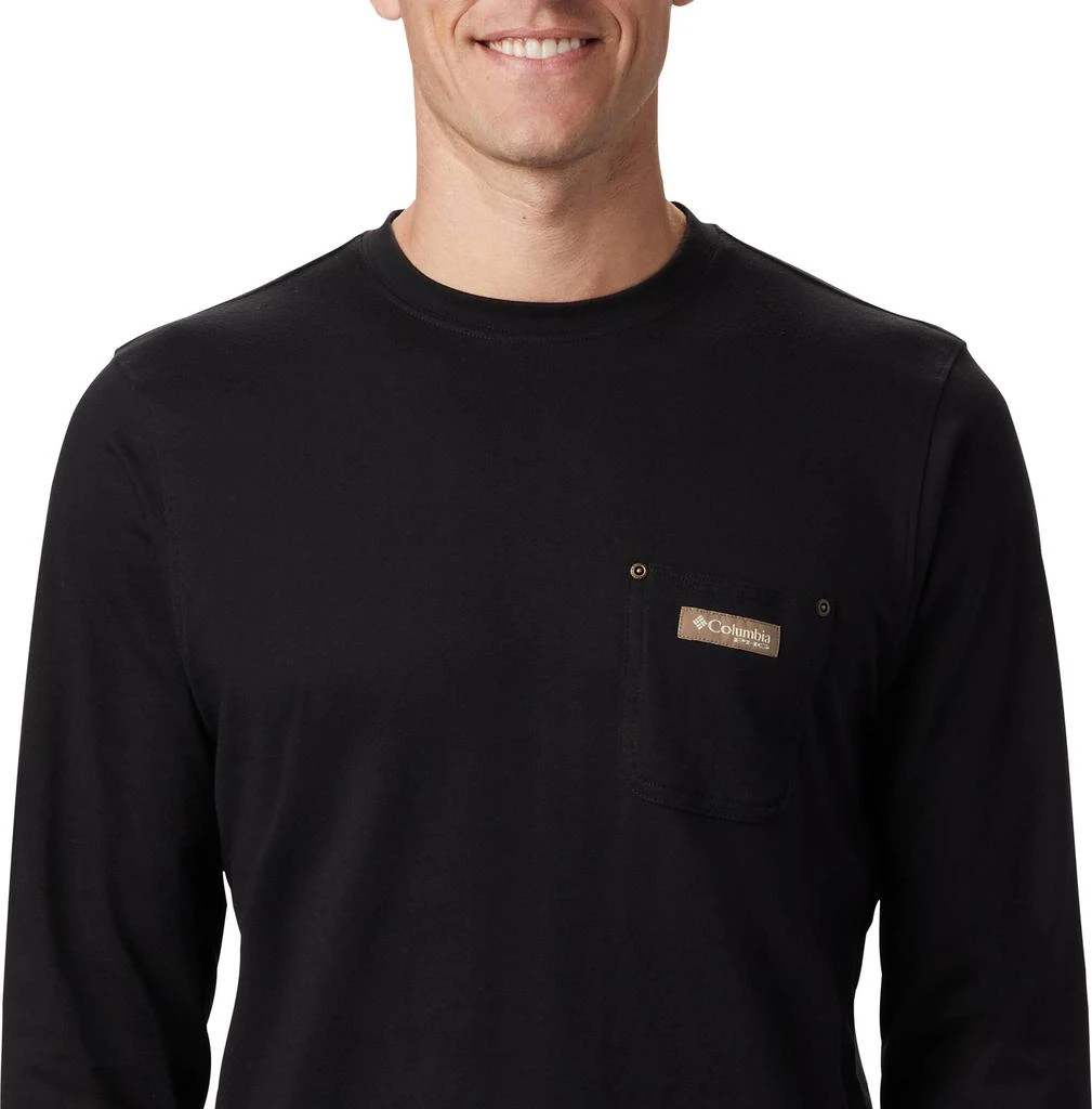 商品Columbia|Columbia Men's PHG Roughtail Work Long Sleeve Pocket T-Shirt,价格¥289,第4张图片详细描述