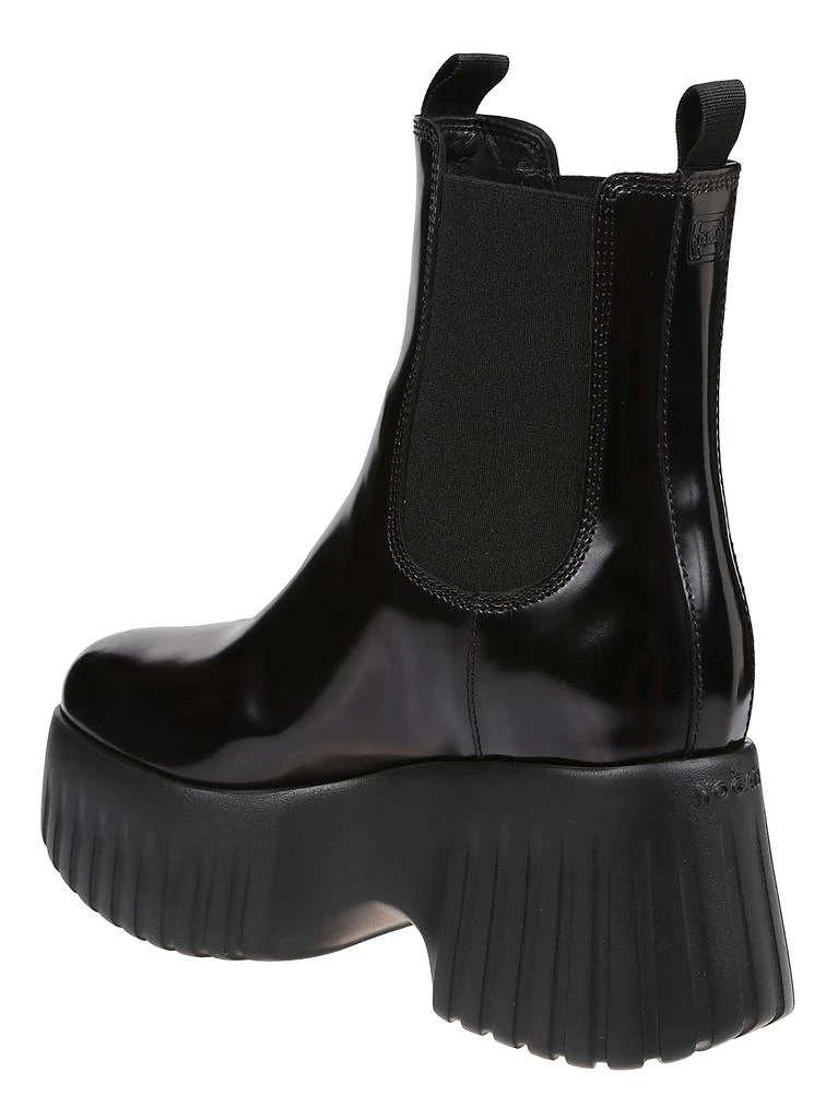 商品hogan|H-stripes Wedge Chelsea Ankle Boots,价格¥3093,第3张图片详细描述