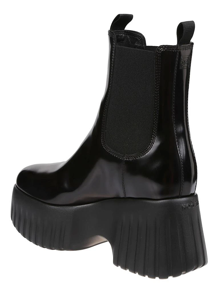 商品hogan|H-stripes Wedge Chelsea Ankle Boots,价格¥3298,第3张图片详细描述