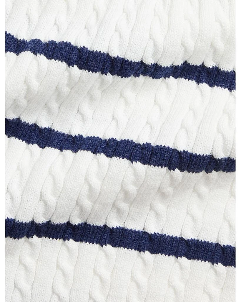 Polo Girls' Striped Cable-Knit Cotton Sweater Dress - Baby 商品