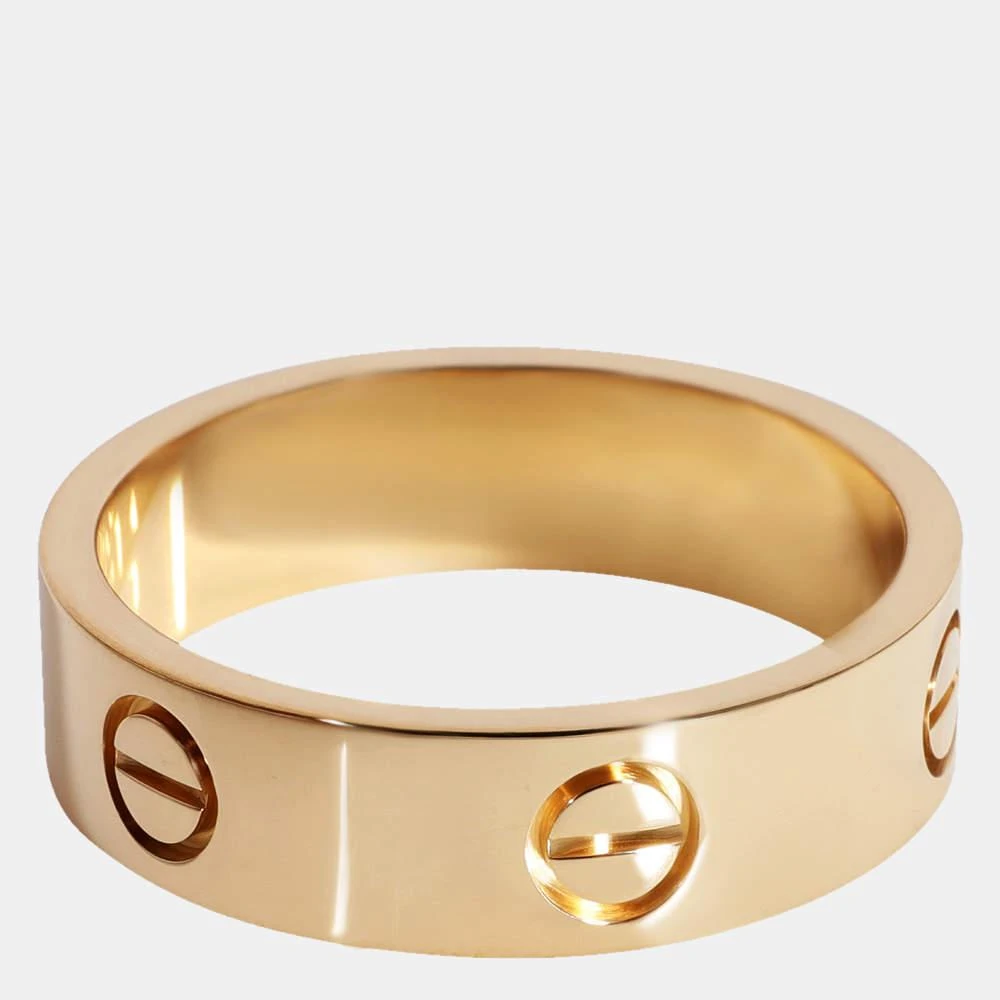 商品[二手商品] Cartier|Cartier Love 18K Yellow Gold Ring EU 61,价格¥13322,第2张图片详细描述