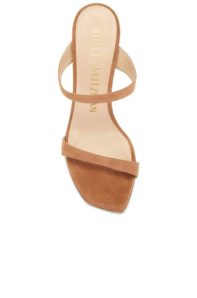 商品Stuart Weitzman|Aleena 100 Sandal In Cappucino,价格¥1858,第5张图片详细描述